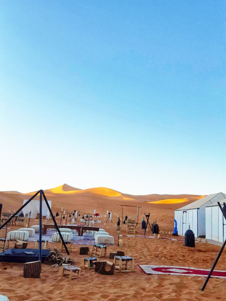 La belleza del desierto de Merzouga